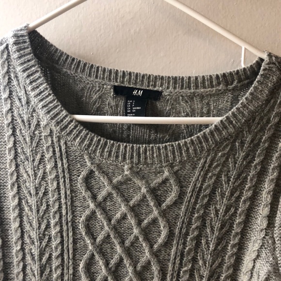 Gray Sweater Dress - Picture 3 of 4